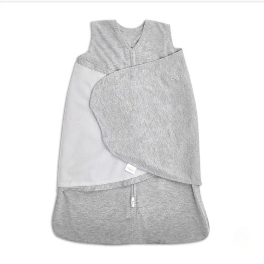 Halo Innovations Sleepsack 100% Cotton Swaddle Wrap Gray Size Small